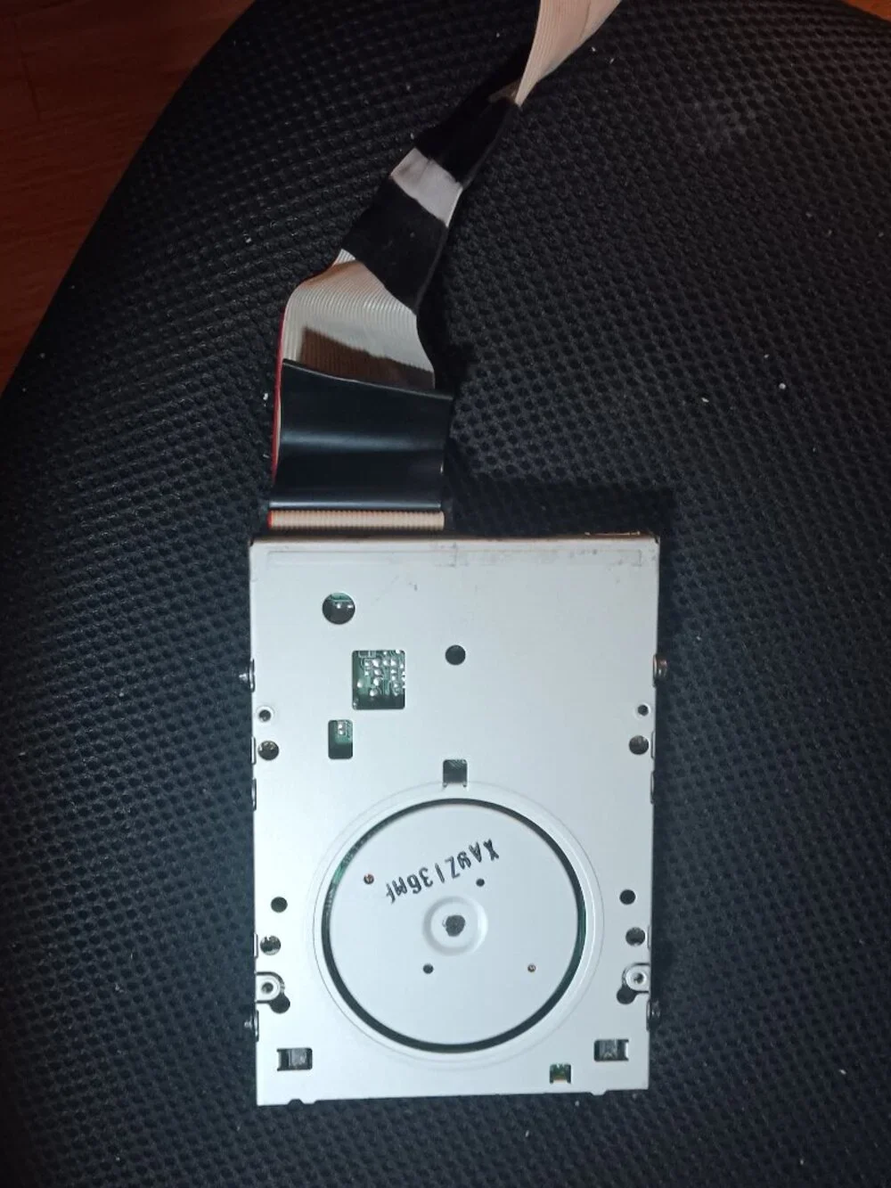 Floppy disk drive, 3.5in and cable, vintage Compaq from HP desktop motherboard